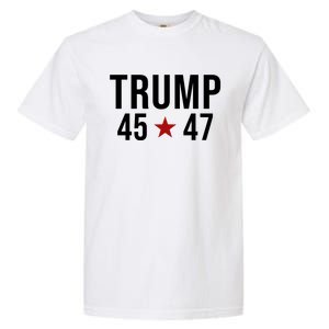 Donald Trump 45 47th President Garment-Dyed Heavyweight T-Shirt