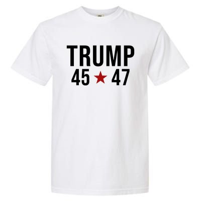 Donald Trump 45 47th President Garment-Dyed Heavyweight T-Shirt