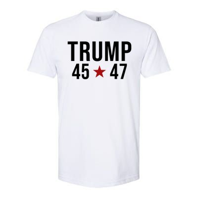 Donald Trump 45 47th President Softstyle® CVC T-Shirt