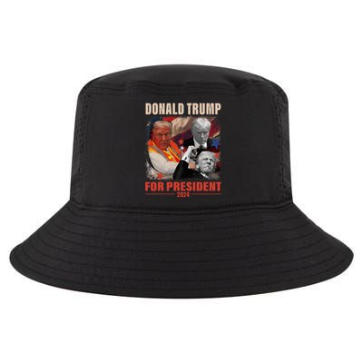 Donald Trump 47th President Elected Inauguration Day 2025 Cool Comfort Performance Bucket Hat