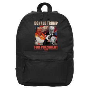 Donald Trump 47th President Elected Inauguration Day 2025 16 in Basic Backpack