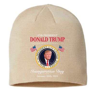 Donald Trump 47th President Inauguration 2025 Supporters Sustainable Beanie