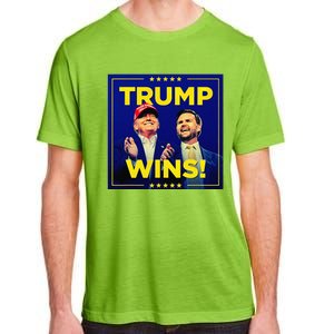 Donald Trump 47th Us Presidenttrump Wins Election 2024 Adult ChromaSoft Performance T-Shirt