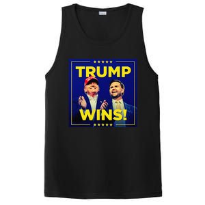 Donald Trump 47th Us Presidenttrump Wins Election 2024 PosiCharge Competitor Tank