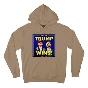 Donald Trump 47th Us Presidenttrump Wins Election 2024 Hoodie