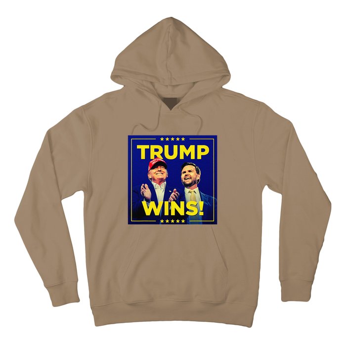 Donald Trump 47th Us Presidenttrump Wins Election 2024 Hoodie