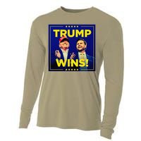 Donald Trump 47th Us Presidenttrump Wins Election 2024 Cooling Performance Long Sleeve Crew