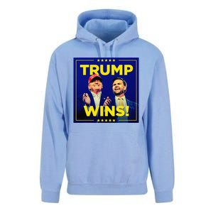 Donald Trump 47th Us Presidenttrump Wins Election 2024 Unisex Surf Hoodie