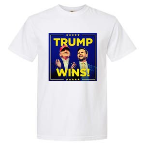 Donald Trump 47th Us Presidenttrump Wins Election 2024 Garment-Dyed Heavyweight T-Shirt