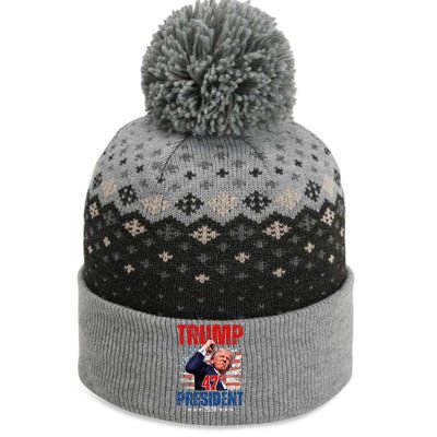 Donald Trump 47th President 2024 Trump Inauguration Day The Baniff Cuffed Pom Beanie