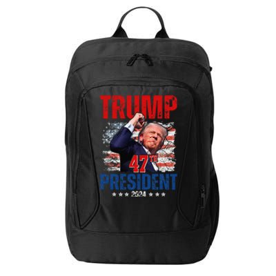 Donald Trump 47th President 2024 Trump Inauguration Day City Backpack