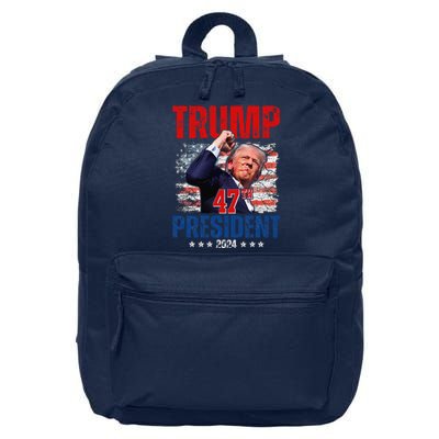 Donald Trump 47th President 2024 Trump Inauguration Day 16 in Basic Backpack