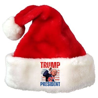 Donald Trump 47th President 2024 Trump Inauguration Day Premium Christmas Santa Hat