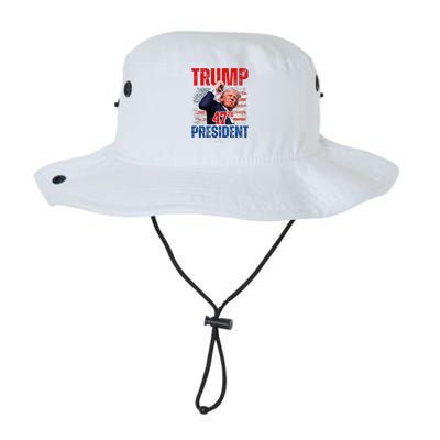 Donald Trump 47th President 2024 Trump Inauguration Day Legacy Cool Fit Booney Bucket Hat