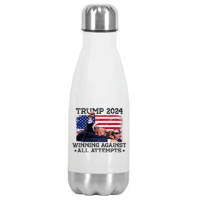 Donald Trump 47th President Of The United States Trump Won Stainless Steel Insulated Water Bottle