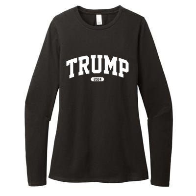 Donald Trump 45 47 President Trump 2024 Election Gift Womens CVC Long Sleeve Shirt