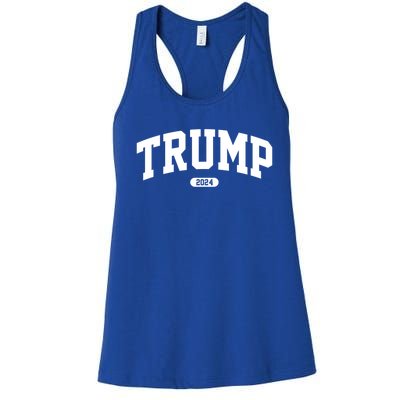 Donald Trump 45 47 President Trump 2024 Election Gift Women's Racerback Tank