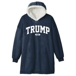 Donald Trump 45 47 President Trump 2024 Election Gift Hooded Wearable Blanket