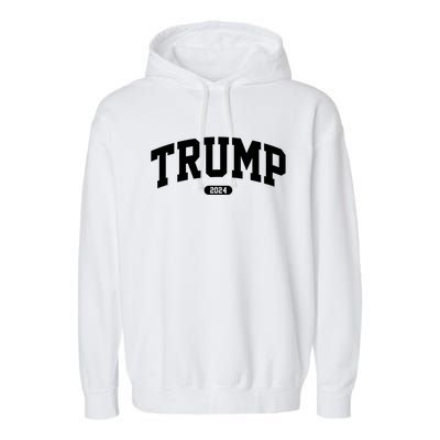 Donald Trump 45 47 President Trump 2024 Election Gift Garment-Dyed Fleece Hoodie