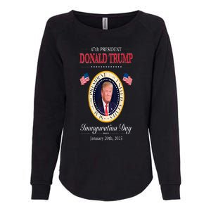 Donald Trump 47th President Inauguration 2025 Supporters Womens California Wash Sweatshirt