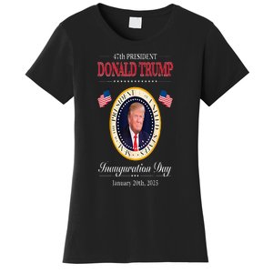 Donald Trump 47th President Inauguration 2025 Supporters Women's T-Shirt