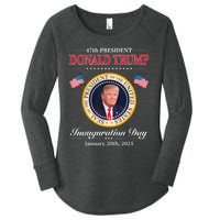 Donald Trump 47th President Inauguration 2025 Supporters Women's Perfect Tri Tunic Long Sleeve Shirt