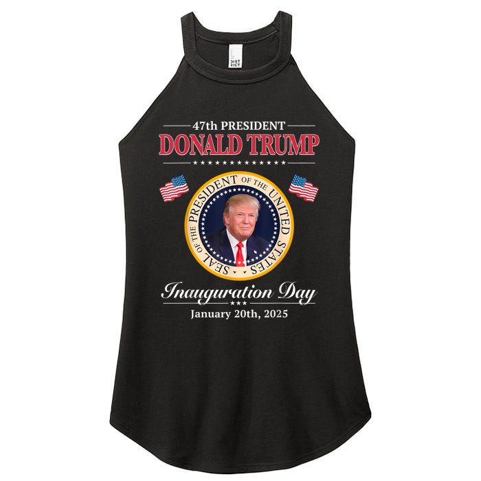 Donald Trump 47th President Inauguration 2025 Supporters Women's Perfect Tri Rocker Tank