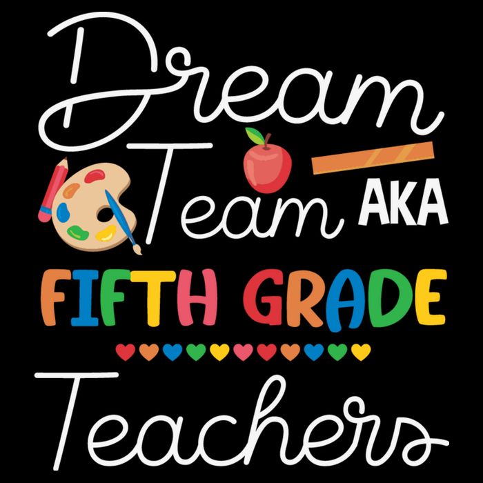 Dream Team 5th Grade Teacher Fifth Grade Back To School Impact Tech Backpack