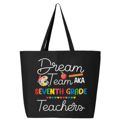 Dream Team 7th Grade Teacher Seventh Grade Back To School 25L Jumbo Tote