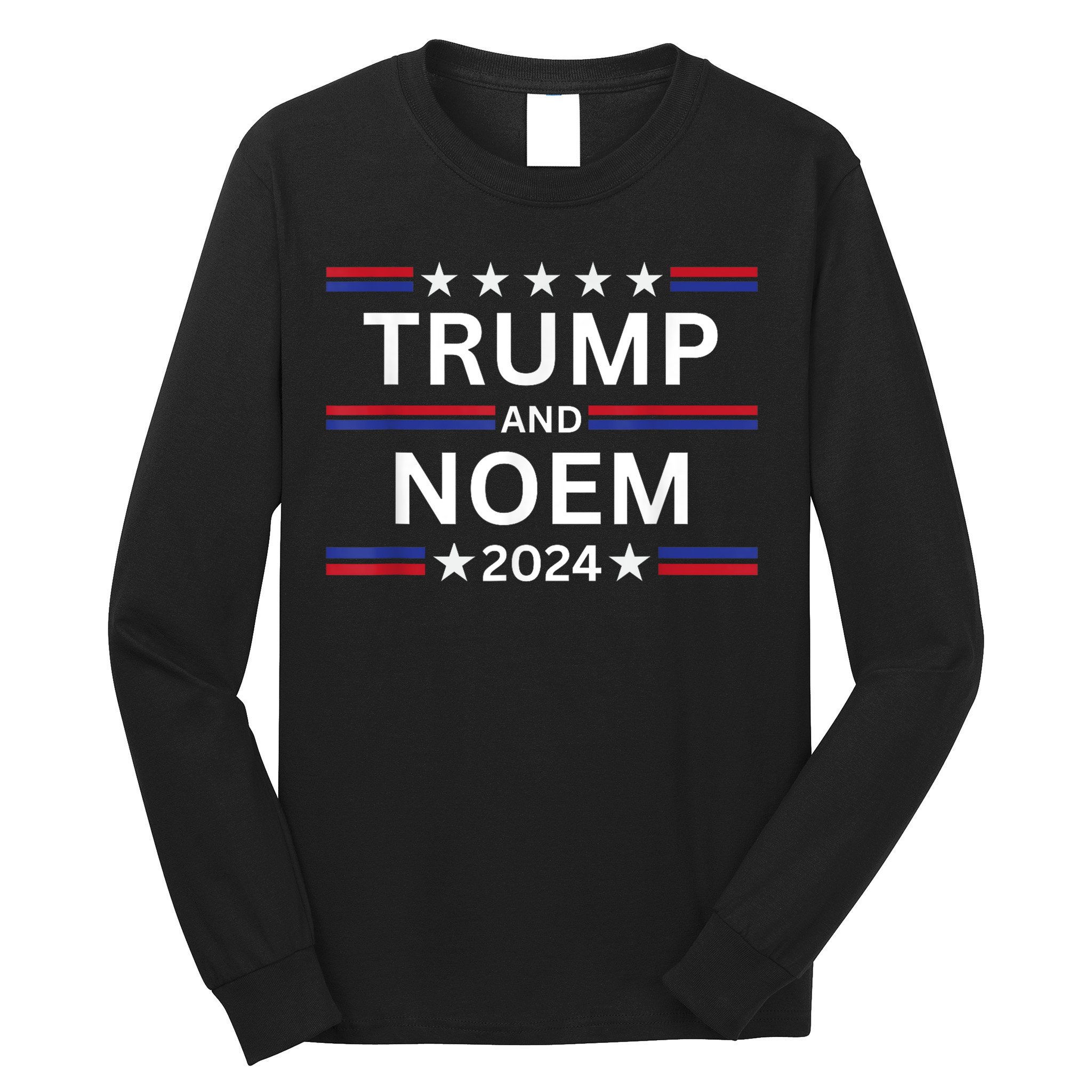 Donald Trump And Kristi Noem 2024 Presidential Election 2024 Long Sleeve Shirt