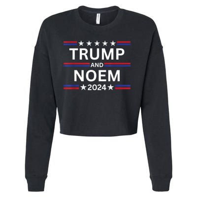 Donald Trump And Kristi Noem 2024 Presidential Election 2024 Cropped Pullover Crew