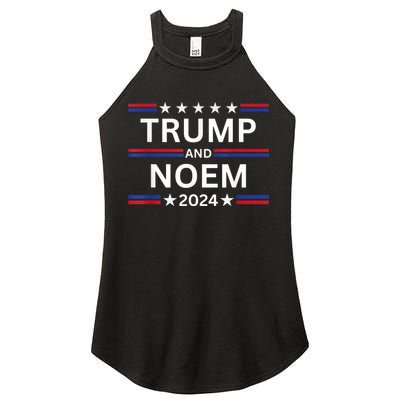Donald Trump And Kristi Noem 2024 Presidential Election 2024 Women's Perfect Tri Rocker Tank
