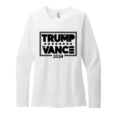 Donald Trump And Jd Vance Election 2024 Womens CVC Long Sleeve Shirt