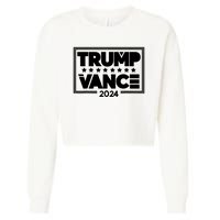 Donald Trump And Jd Vance Election 2024 Cropped Pullover Crew