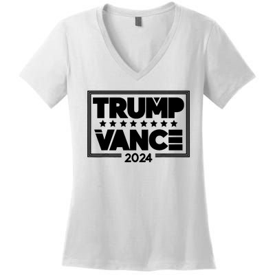 Donald Trump And Jd Vance Election 2024 Women's V-Neck T-Shirt