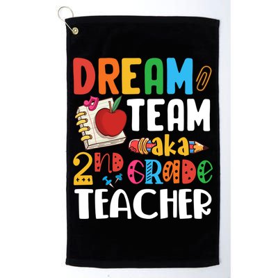 Dream Team Aka 2Nd Grade Teacher Second Grade Teachers Gift Golf Towel