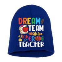 Dream Team Aka 2Nd Grade Teacher Second Grade Teachers Gift Short Acrylic Beanie