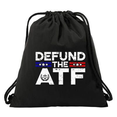 Defund The Atf Anti Government Defund The Atf Drawstring Bag