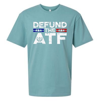 Defund The Atf Anti Government Defund The Atf Sueded Cloud Jersey T-Shirt