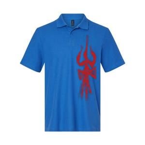 Divine Trishul And Damru Lord Shiva Meaningful Gift Softstyle Adult Sport Polo