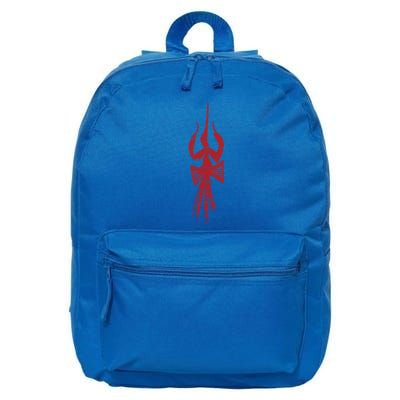 Divine Trishul And Damru Lord Shiva Meaningful Gift 16 in Basic Backpack
