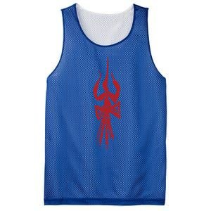 Divine Trishul And Damru Lord Shiva Meaningful Gift Mesh Reversible Basketball Jersey Tank