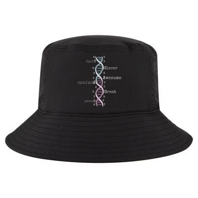 Dna Tee Awesome Genome Funny Science Genetics Birthday Gift Cool Comfort Performance Bucket Hat