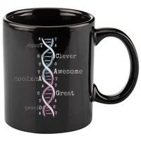 Dna Tee Awesome Genome Funny Science Genetics Birthday Gift 11oz C Handle Ceramic Mug