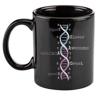 Dna Tee Awesome Genome Funny Science Genetics Birthday Gift 11oz C Handle Ceramic Mug