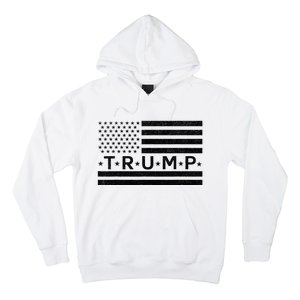 Donald Trump American Flag Hoodie