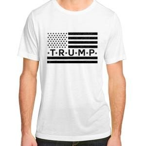 Donald Trump American Flag Adult ChromaSoft Performance T-Shirt