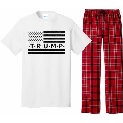 Donald Trump American Flag Pajama Set