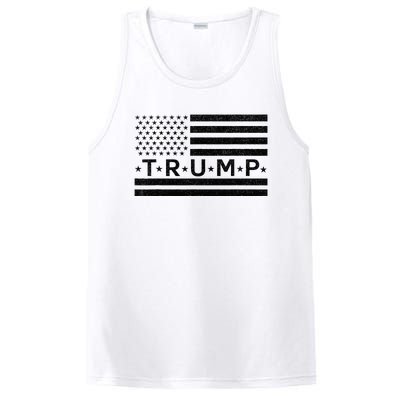 Donald Trump American Flag PosiCharge Competitor Tank