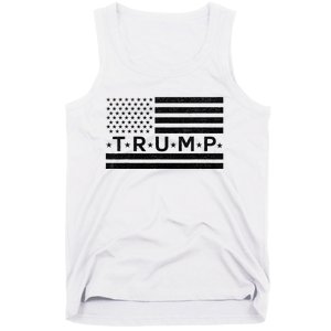 Donald Trump American Flag Tank Top